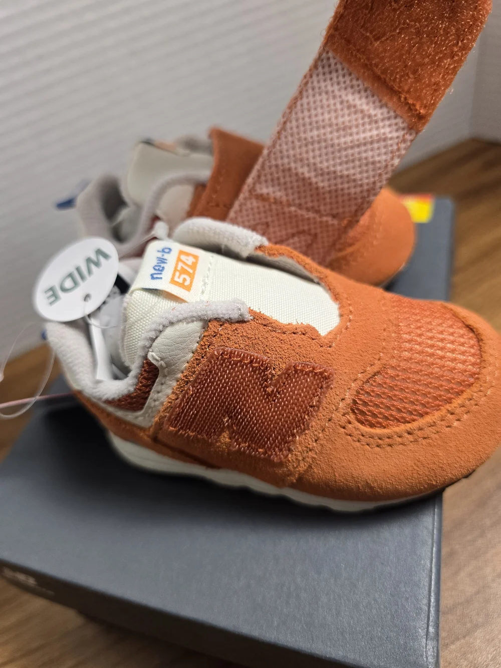 New Balance Baby Boys' 574 New-b Hook-and-Loop Sneakers